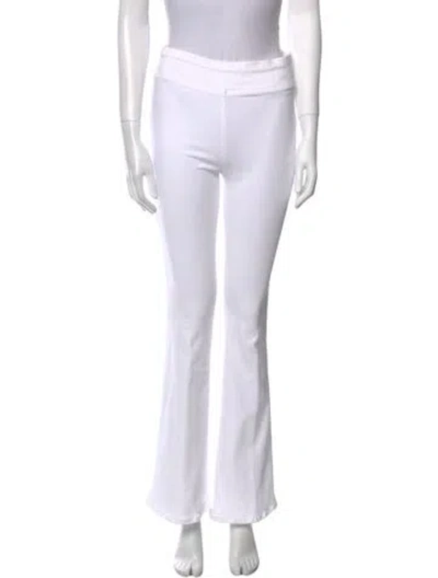 Pre-owned Frame Wide Leg Pants In White