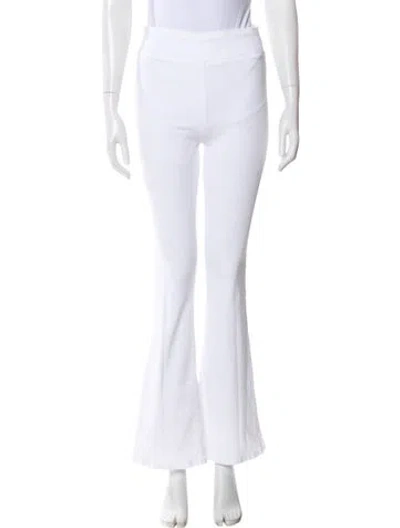 Pre-owned Frame Wide Leg Pants In White