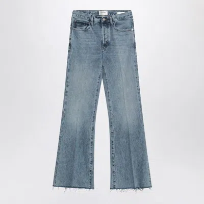 FRAME FRAME  WIDE-LEG THE LAX JEANS WITH WASHED EFFECT