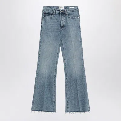FRAME FRAME WIDE-LEG THE LAX JEANS WITH WASHED EFFECT