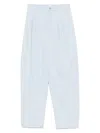 Frame Wide-leg Trousers In Blue