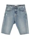Frame Denim Shorts In Blue