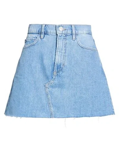 Frame Woman Denim Skirt Blue Size 27 Cotton
