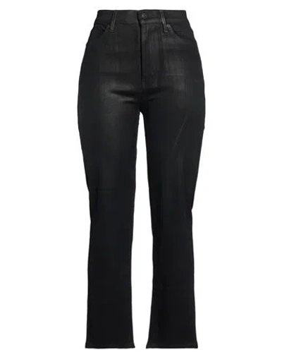 Frame Woman Jeans Black Size 27 Cotton, Recycled Cotton, Recycled Polyester, Modal, Elastane