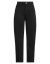 Frame Woman Jeans Black Size 28 Cotton In Black