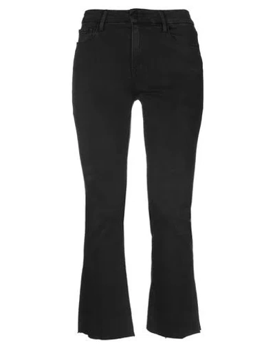 Frame Woman Jeans Black Size 30 Cotton, Modal, Polyester, Elastane