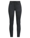 Frame Woman Jeans Black Size 28 Cotton, Modal, Polyester, Elastane In Black