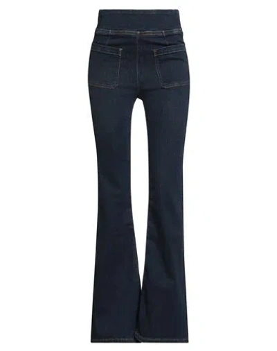 Frame Woman Jeans Blue Size 2 Organic Cotton, Cotton, Recycled Polyester, Elastane