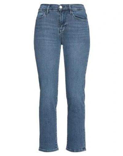 Frame Woman Jeans Blue Size 25 Cotton, Modal, Elasterell-p, Elastane