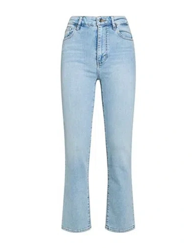 Frame Woman Jeans Blue Size 25 Cotton, Recycled Cotton, Recycled Polyester, Lyocell, Elastane