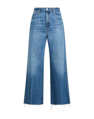 Frame Woman Jeans Blue Size 25 Recycled Cotton, Post-consumer Recycled Cotton