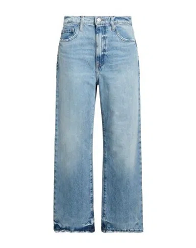 Frame Woman Jeans Blue Size 25 Recycled Cotton, Post-consumer Recycled Cotton