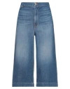 Frame Denim Cropped In Blue