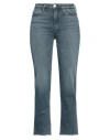 Frame Woman Jeans Blue Size 26 Organic Cotton, Elastane In Blue