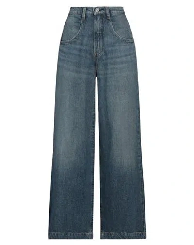 Frame Woman Jeans Blue Size 30 Recycled Cotton, Post-consumer Recycled Cotton