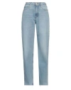 Frame Woman Jeans Blue Size 28 Cotton In Blue