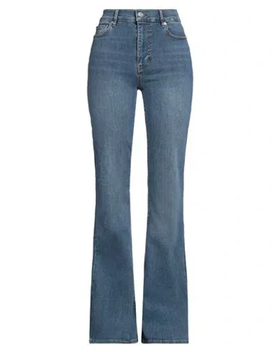 Frame Woman Jeans Blue Size 28 Organic Cotton, Cotton, Recycled Polyester, Elastane