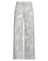 Frame Woman Denim Pants Blue Size 24 Cotton In Blue