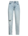 Frame Woman Denim Pants Blue Size 29 Cotton In Blue