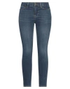 Frame Woman Jeans Blue Size 29 Cotton, Lyocell, Polyester, Elastane In Blue