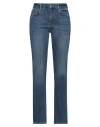 Frame Woman Jeans Blue Size 27 Cotton, Lyocell, Polyester, Elastane In Blue