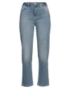 Frame Woman Jeans Blue Size 26 Cotton, Modal, Elasterell-p, Elastane In Blue