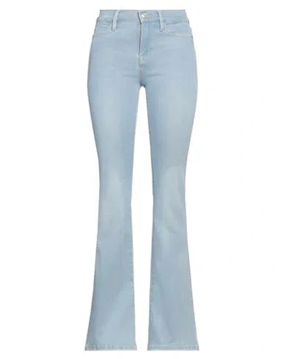 Frame Woman Jeans Blue Size 29 Cotton, Post-consumer Recycled Cotton, Lyocell, Elasterell-p, Elastan