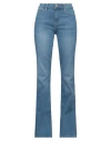 Frame Woman Jeans Blue Size 27 Cotton, Post-consumer Recycled Cotton, Lyocell, Elasterell-p, Elastan In Blue