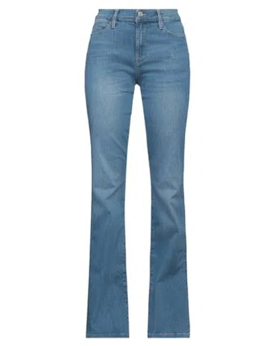 Frame Woman Jeans Blue Size 27 Cotton, Post-consumer Recycled Cotton, Lyocell, Elasterell-p, Elastan
