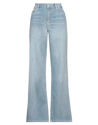 Frame Woman Jeans Blue Size 29 Organic Cotton, Elastane