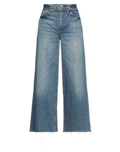 Frame Woman Jeans Blue Size 30 Cotton