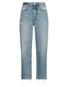 Frame Woman Jeans Blue Size 30 Cotton In Blue