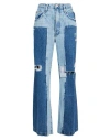 Frame Woman Jeans Blue Size 30 Cotton In Blue
