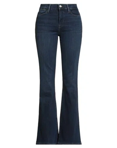 Frame Woman Jeans Blue Size 30 Cotton, Lyocell, Polyester, Elastane