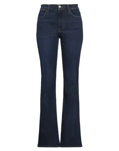 Frame The Icon Flared Jeans In Blue