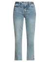 Frame Woman Jeans Blue Size 30 Lyocell, Recycled Cotton, Cotton, Elastane
