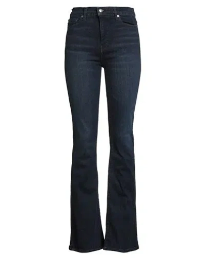 Frame Woman Jeans Blue Size 30 Organic Cotton, Cotton, Recycled Polyester, Elastane