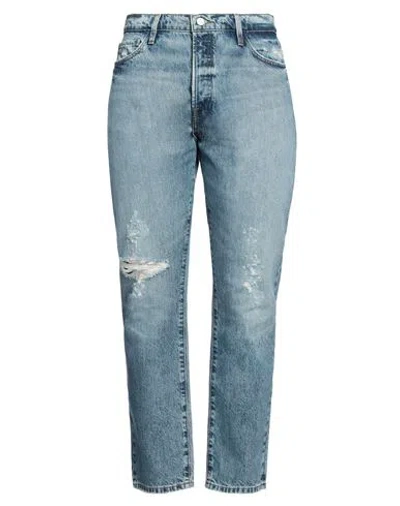 Frame Woman Jeans Blue Size 31 Cotton
