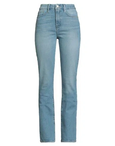 Frame Woman Jeans Blue Size 31 Cotton, Lyocell, Elastane