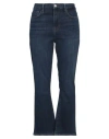Frame Woman Jeans Blue Size 31 Cotton, Lyocell, Polyester, Elastane In Blue