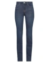 Frame Woman Jeans Blue Size 26 Cotton, Post-consumer Recycled Cotton, Lyocell, Elasterell-p, Elastan In Blue