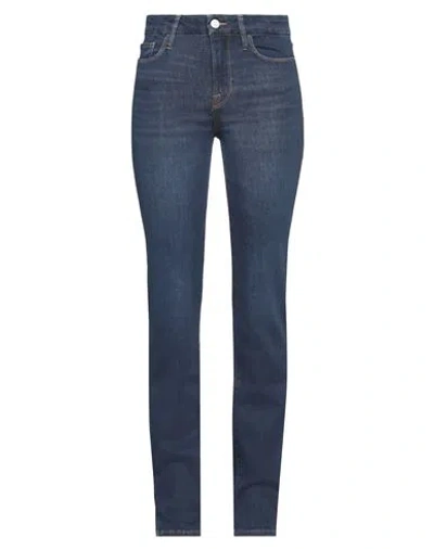 Frame Woman Jeans Blue Size 26 Cotton, Post-consumer Recycled Cotton, Lyocell, Elasterell-p, Elastan