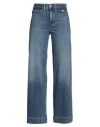 Frame Woman Jeans Blue Size 31 Cotton, Rayon, Elasterell-p, Elastane In Blue