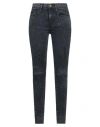 Frame Woman Jeans Charcoal Size 25 Lyocell, Cotton, Polyester, Elastane In Grey