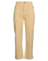 Frame Straight-leg Cargo Trousers In Beige