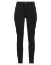 Frame Woman Pants Black Size 27 Cotton, Polyester, Elastane In Black