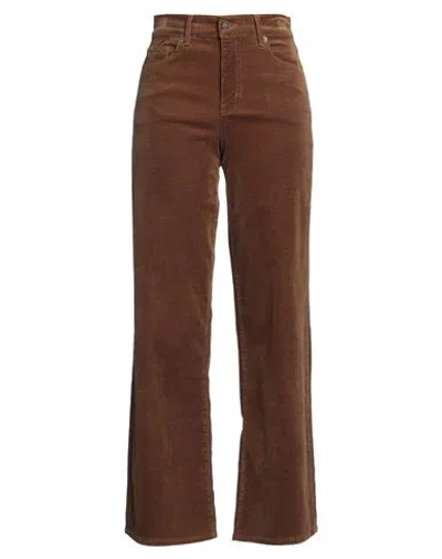 Frame Woman Pants Khaki Size 26 Cotton, Modal, Elastomultiester, Elastane In Beige
