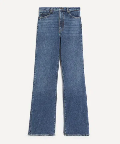 Frame Women's Arrow High-rise Bootcut Jeans In Blue
