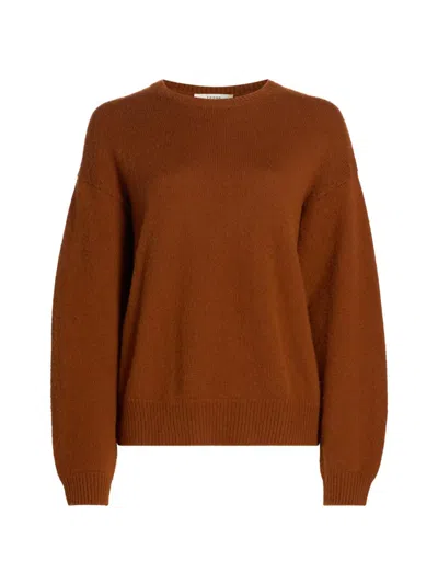 Frame Women's Cashmere Crewneck Sweater In Brown