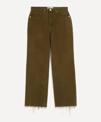Frame Women's Cropped Le Jane Straight Leg Jeans